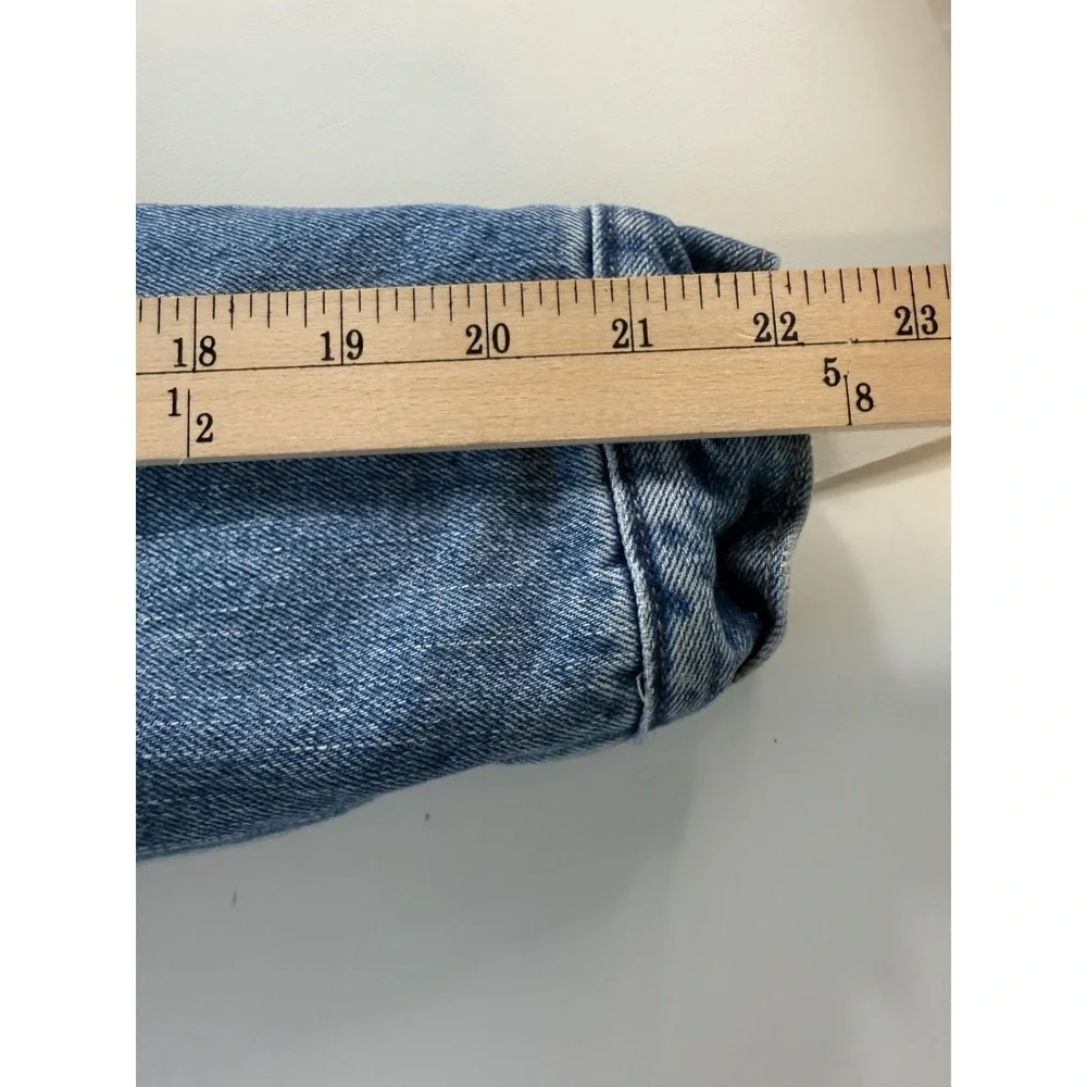 GAP Denim Sherpa Lined Womens Jean Trucker Snap Jacket Retro Size‎ Small